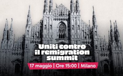 Remigration Summit, Il Melograno aderisce alla mobilitazione democratica e antirazzista di Milano
