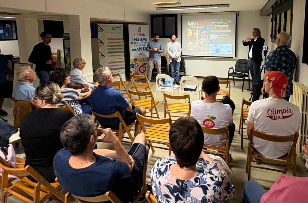 Mafia e sport: la riflessione in una tavola rotonda a Segrate